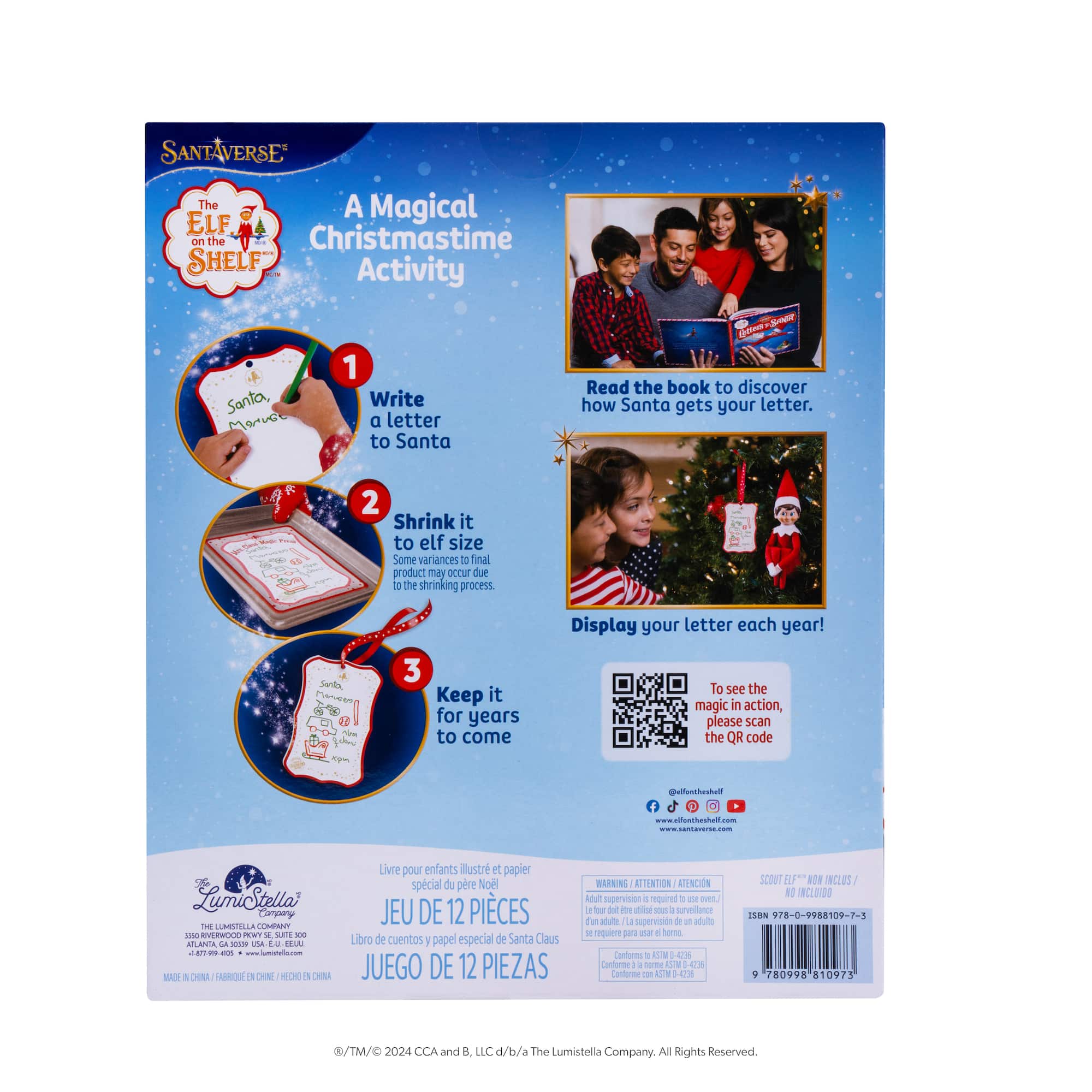 The Elf on the Shelf® Scout Elf Express Delivers Letters to Santa